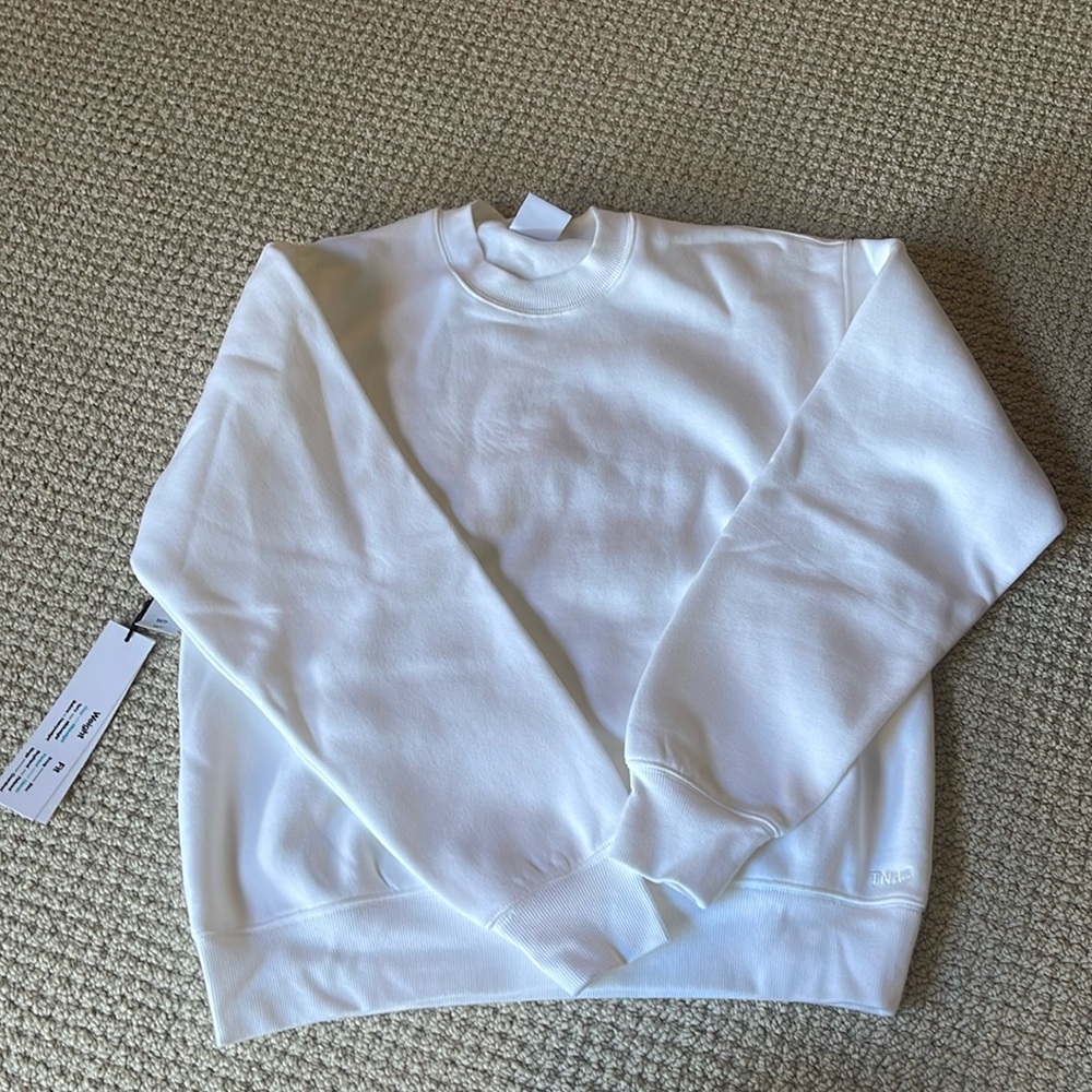 ARITZIA White TNA Sweatshirt